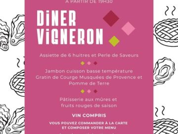 Partants pour un dîner au milieu de notre chai ?

Au menu : un dîner à la carte, avec accords mets & vins INCLUS, imaginé en collaboration avec nos...